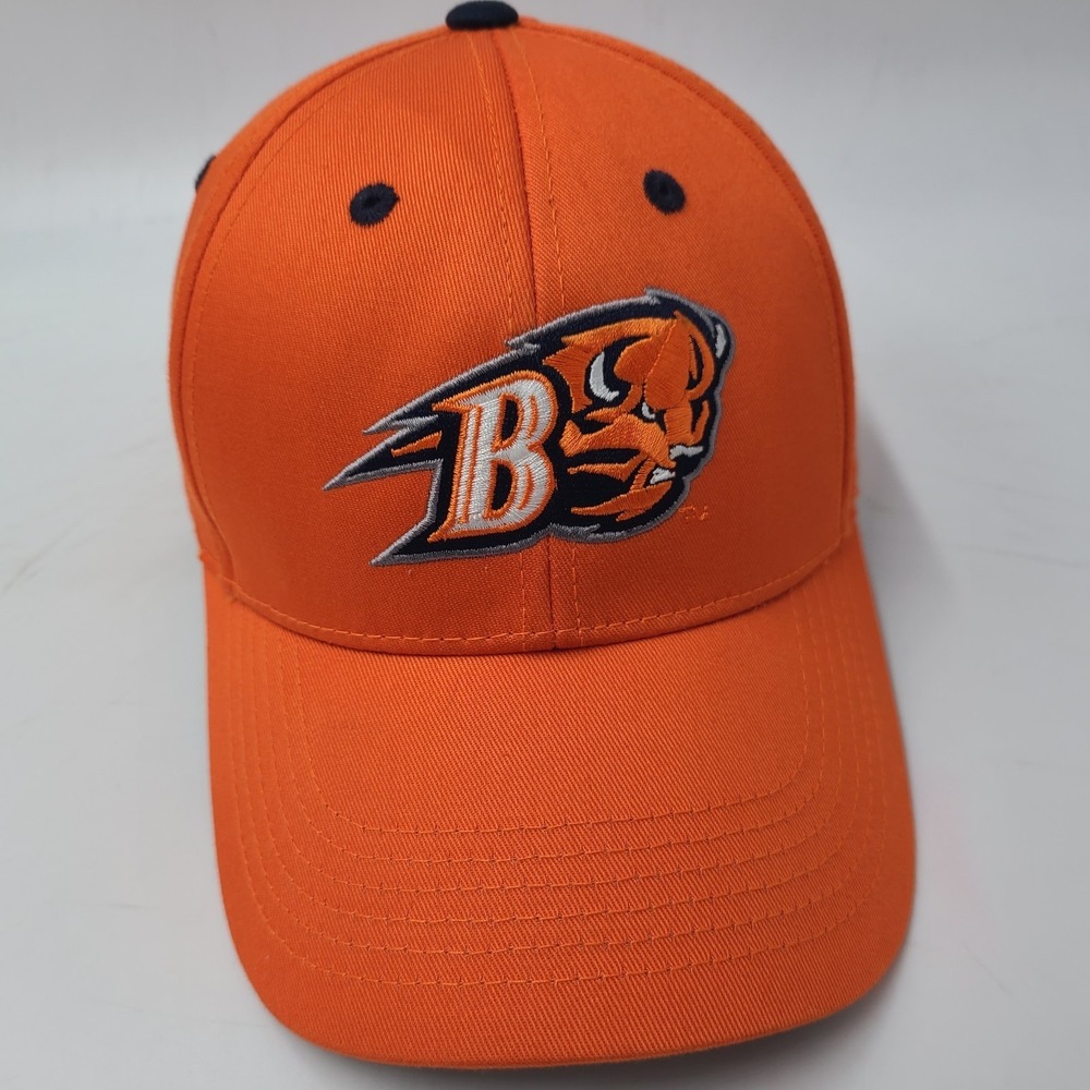 Bucknell Bison Hat Adjustable Orange Captivating Headwear NCAA‎ University Men